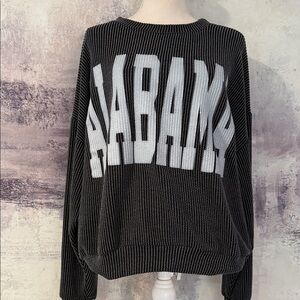 Black and White Alabama Sweater size Large